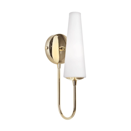 Smukła, złota lampa ścienna w stylu glamour ZM 1120 z serii MAGNUM
