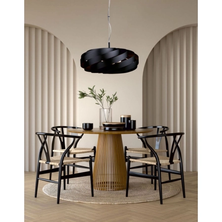 Ozdobna lampa wisząca nad stół w jadalni ZM 1133 z serii VENTO - wizualizacja