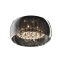Szeroki plafon z kryształkami, do salonu C0076-06X-F4FZ z serii CRYSTAL