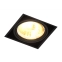 Klasyczne, czarne oczko podtynkowe GU10 94361-BK z serii ONEON DL 50-1