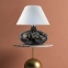 Ponadczasowa lampka stołowa do eleganckiej sypialni 5524WH z serii ADANA 3