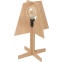 Designerska, drewniana, minimalistyczna lampka 4113603 z serii OAK