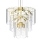 Złota, dekoracyjna lampa w stylu glamour MD3523-14L-EGN z serii NIRA - 2
